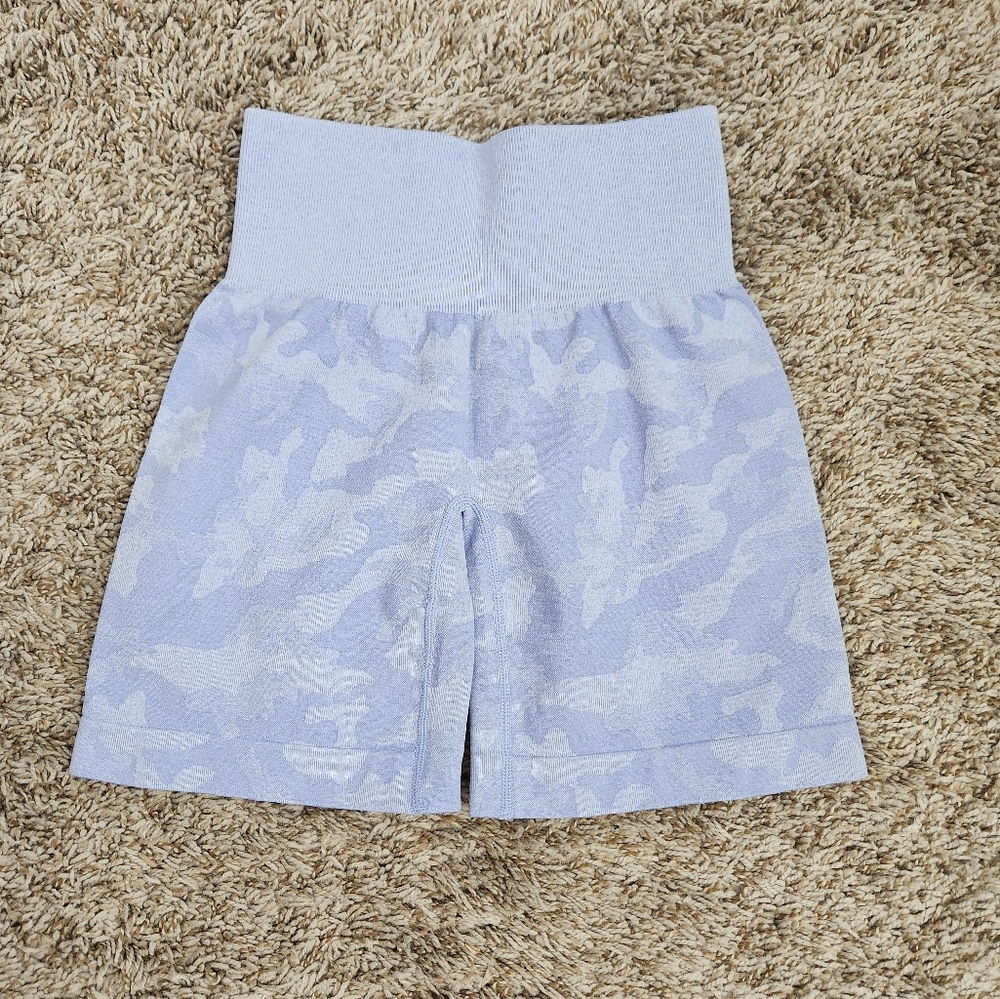 NVGTN Periwinkle Camo Shorts XS